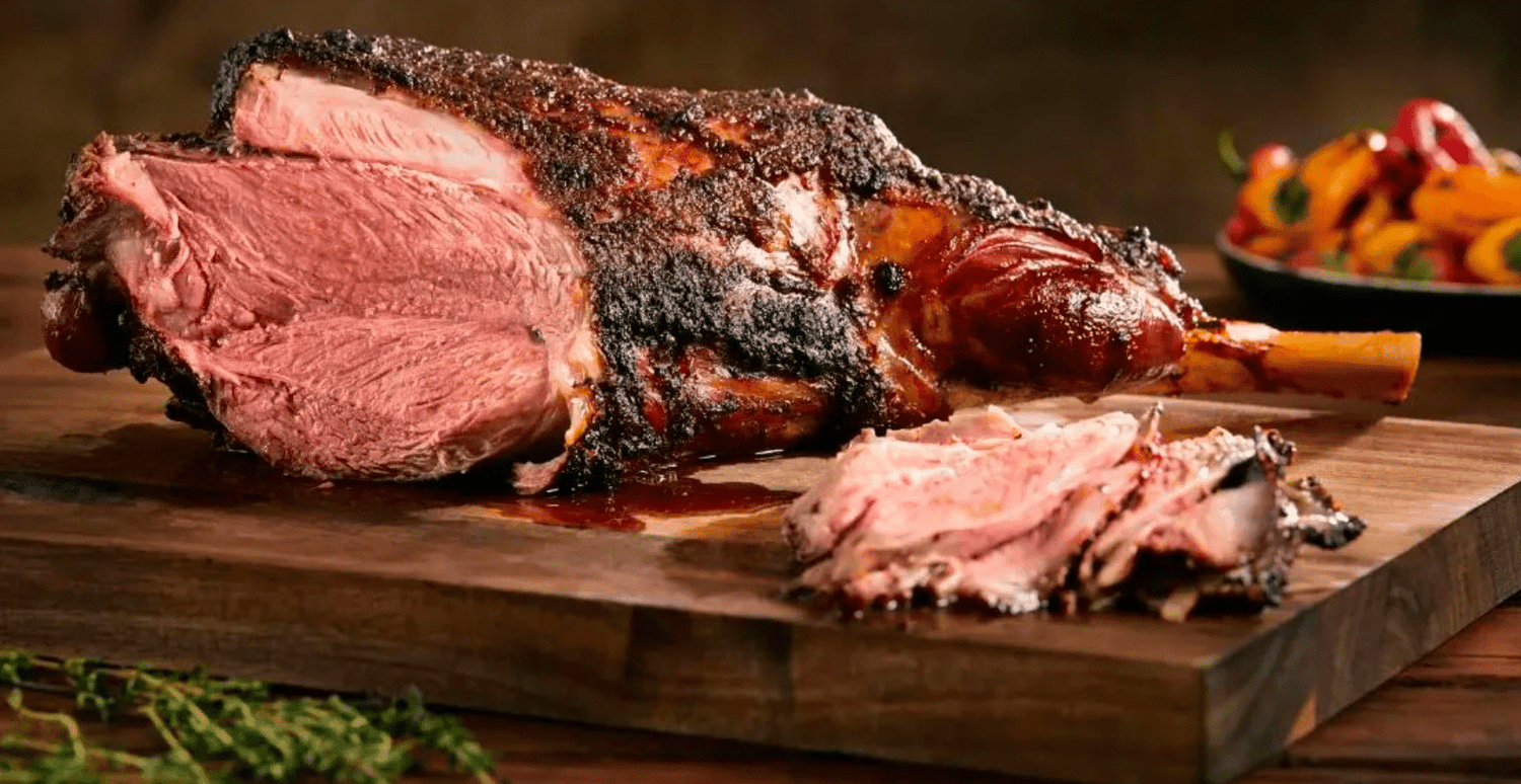 Smoked New Zealand Leg of Lamb Recipe